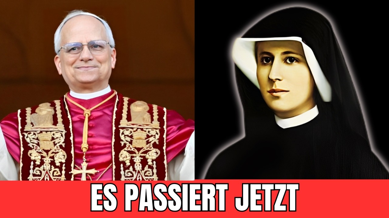 Die Heilige FAUSTINA KOWALSKA HAT DIES VORHERGESAGT und JETZT PASSIERT ES!