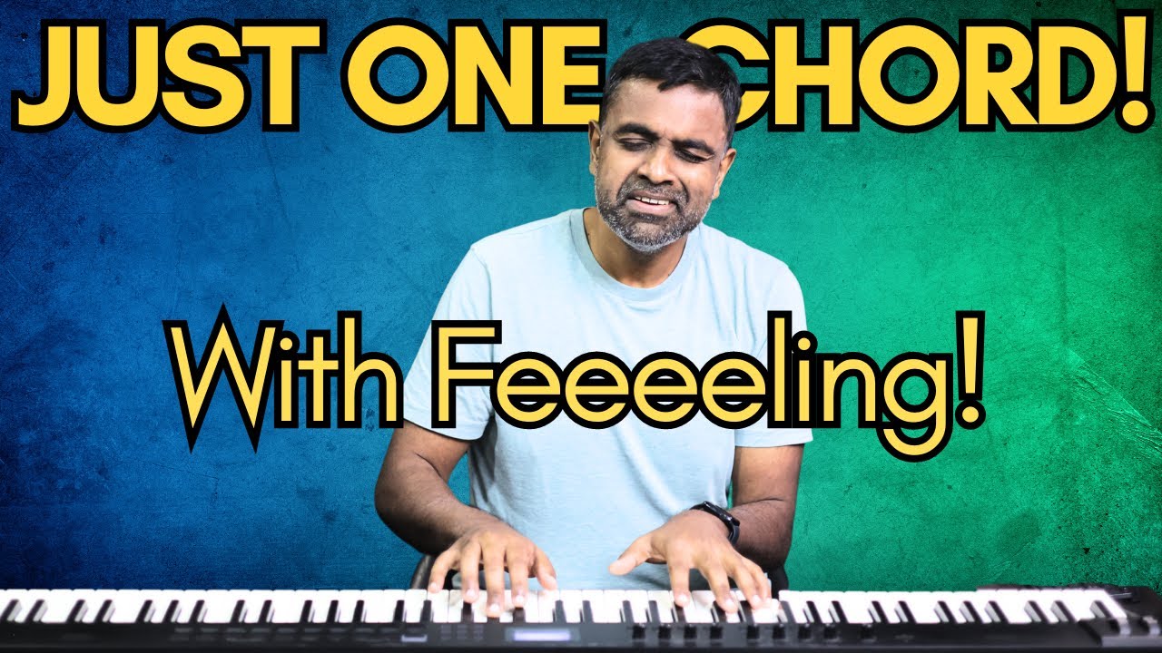 Just ONE Chord on the Piano and so much COLOR with Thirds, Cadences, Extensions, Voicings & more..