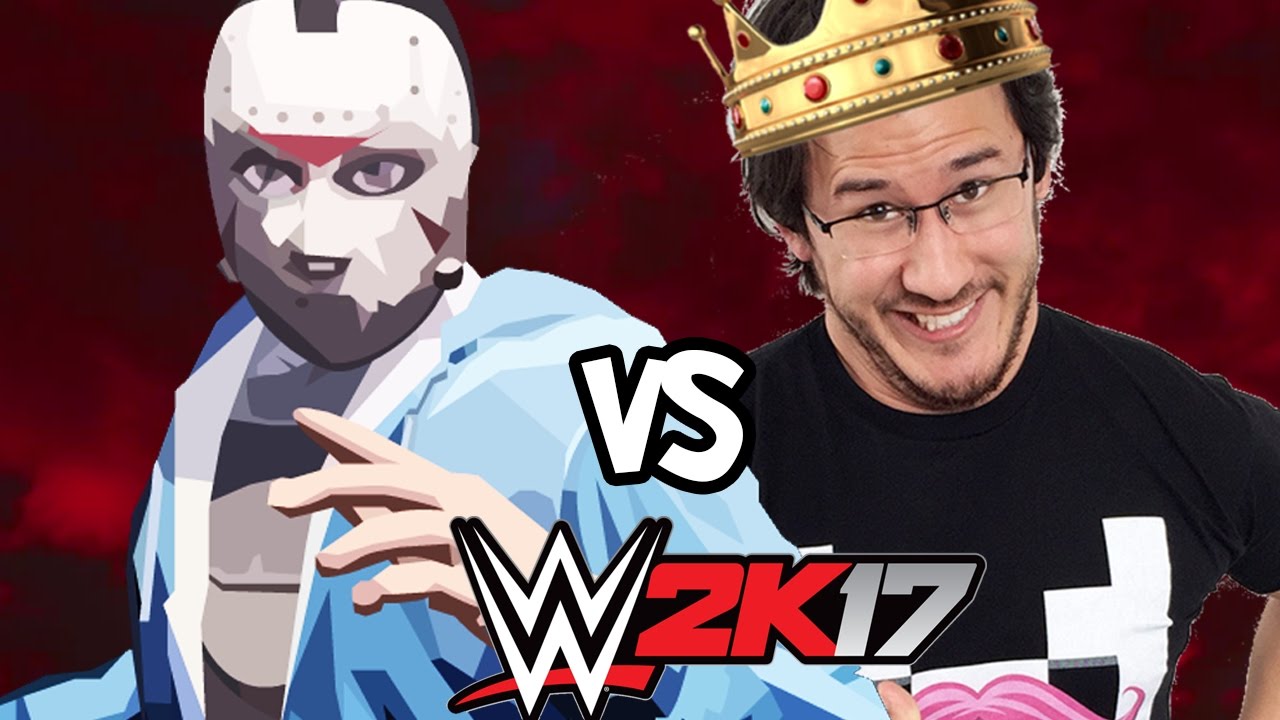 H2O Delirious vs Markiplier | WWE 2K17 Youtuber Tournament Round 1