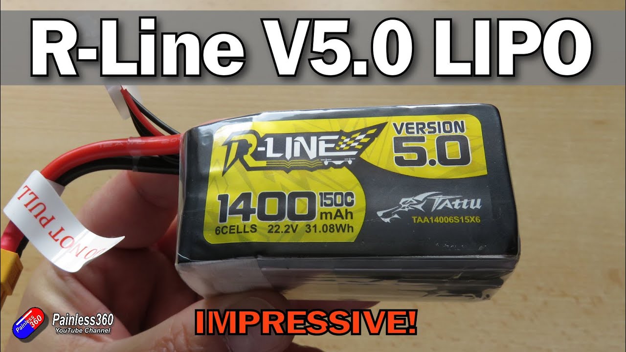 Tattu R-Line v5.0 6s LIPO Pack: Seriously Impressive!