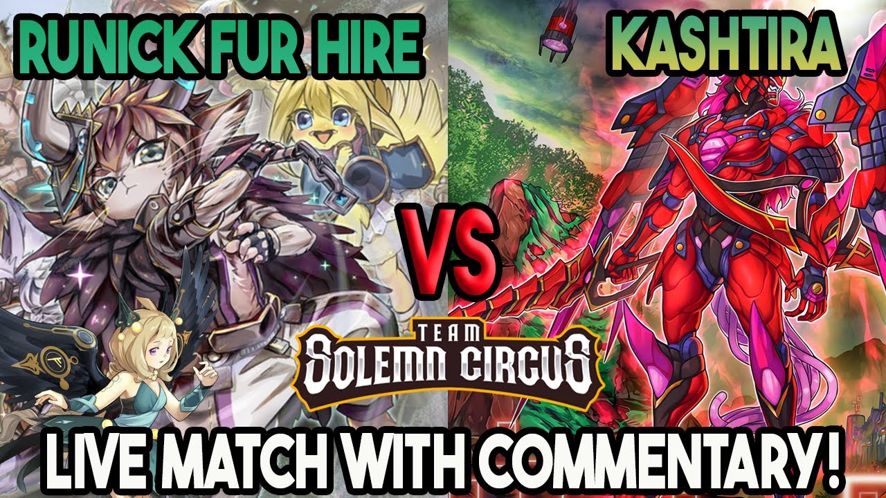 Runick Fur-hire Vs Kashtira : Yu-Gi-Oh! Locals Feature Match | Live Duel