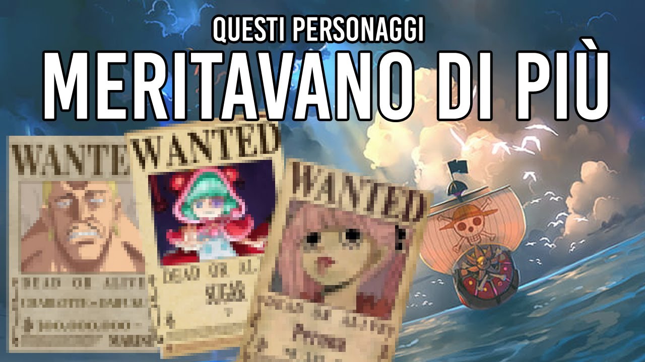 ONE PIECE 🌊 Perché NESSUNO parla di loro? 🏴‍☠️ I 10 personaggi dimenticati da Oda! (+1 BONUS)