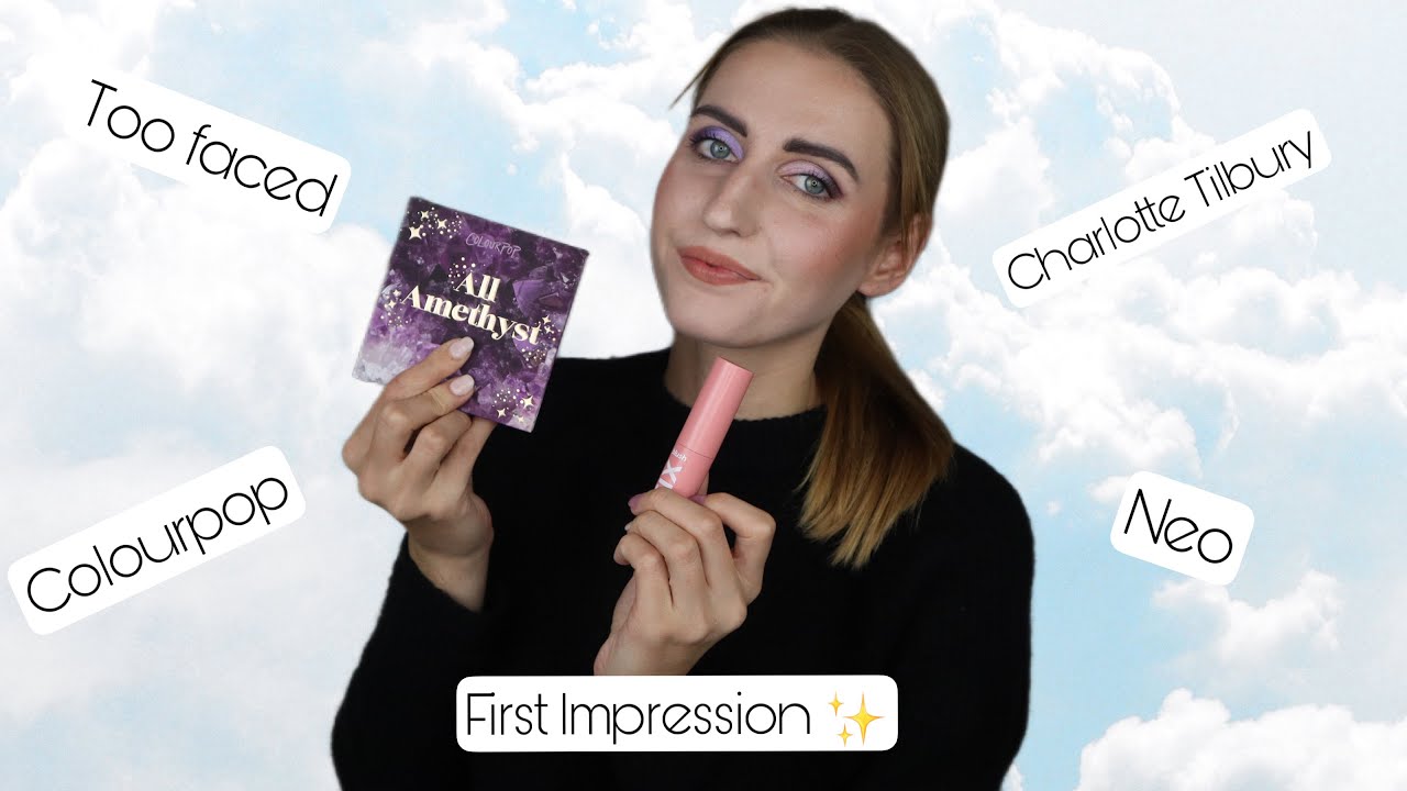 First Impression & Full Face✨Colourpop Base, Iconic London, etc. 🥰Wie funktionieren die Produkte?🤔