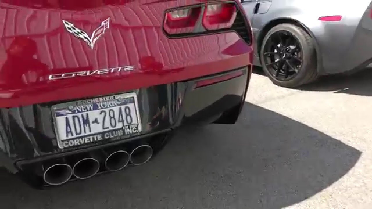 Billy Boat Bullets Vs stock in sports mode- C7 Corvette