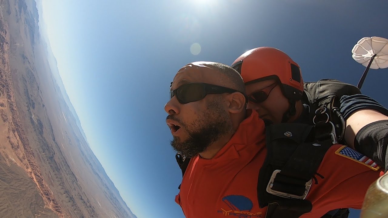 TROY CASTLEBERRY - Tandem Skydive in Las Vegas at Skydive Fyrosity&reg;