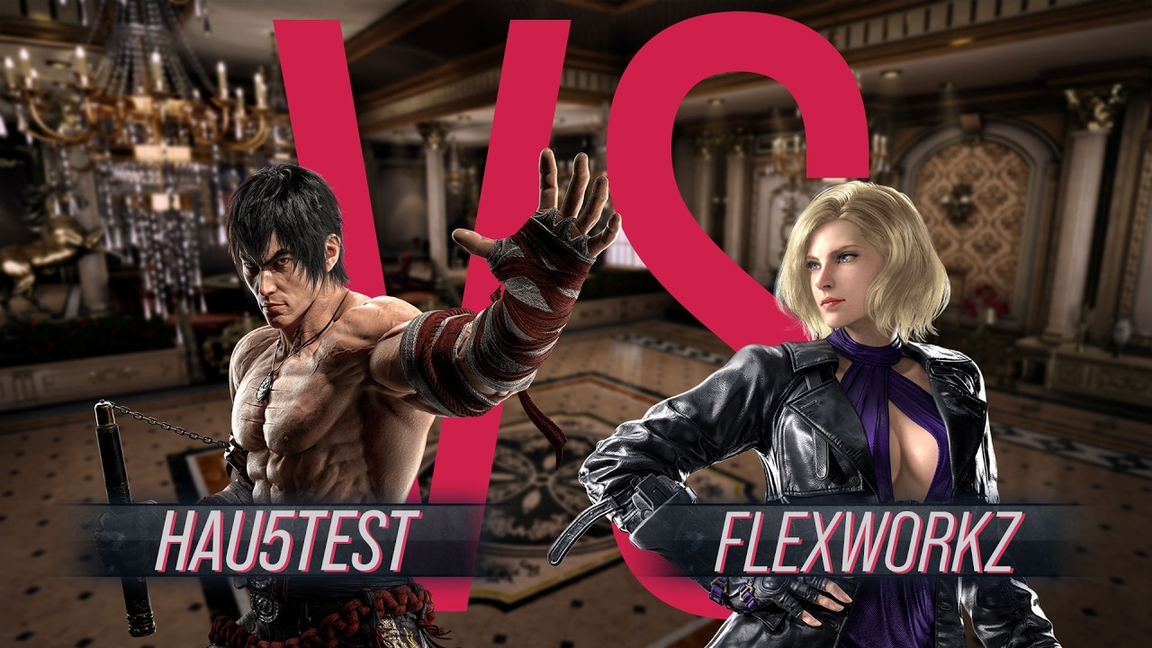 Hau5test (Law) vs Flexworkz (Nina) - FT3 Set | Tekken 8