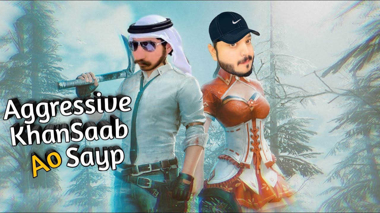 Aggressive KhanSaab69 With Khabees Sayf Gaming | PUBG Mobile