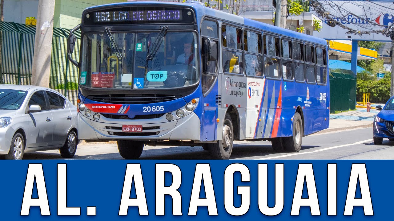 Alameda Araguaia (Barueri/SP) - Movimentação de Ônibus #833