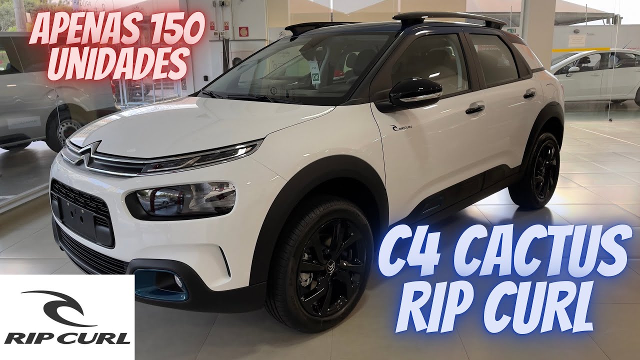 CITRÖEN C4 CACTUS RIP CURL 2022 - O CACTUS MAIS RARO DE TODOS! #CITROEN