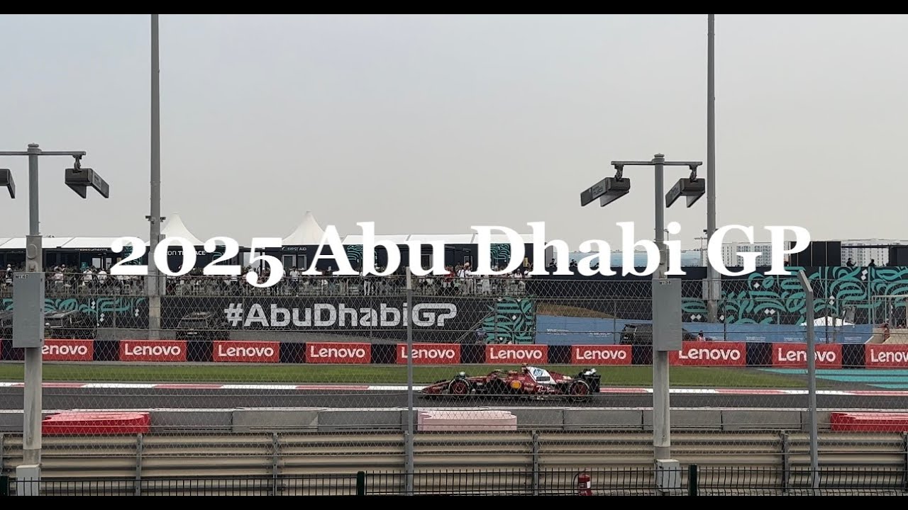 2025 Abu Dhabi Grand Prix D1 Vlog