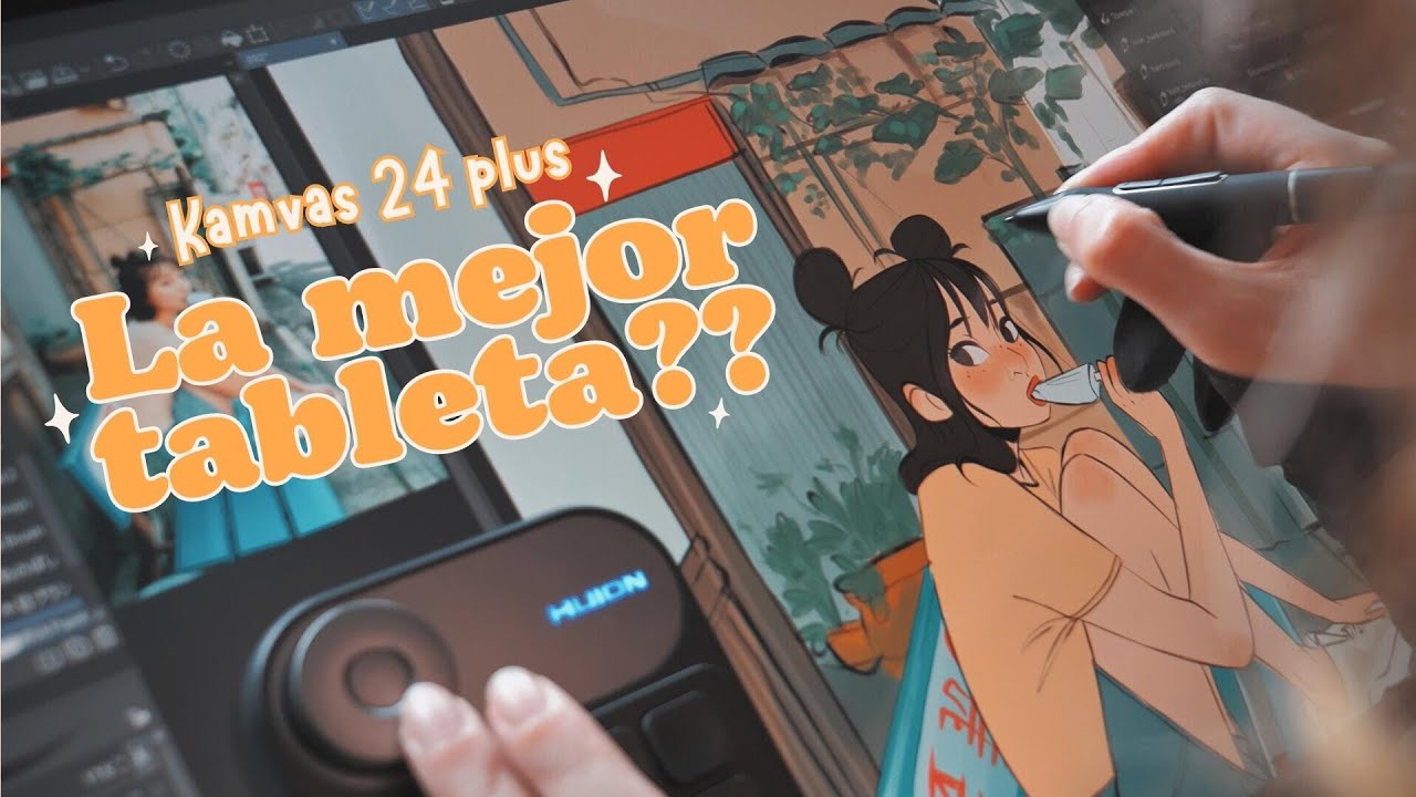 ¿La mejor tableta de dibujo? Reseña de Huion Kamvas 24 Plus