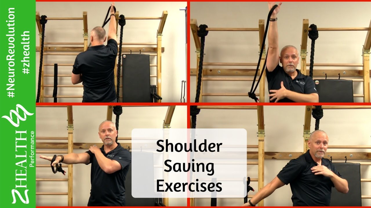 Shoulder Saving Exercises