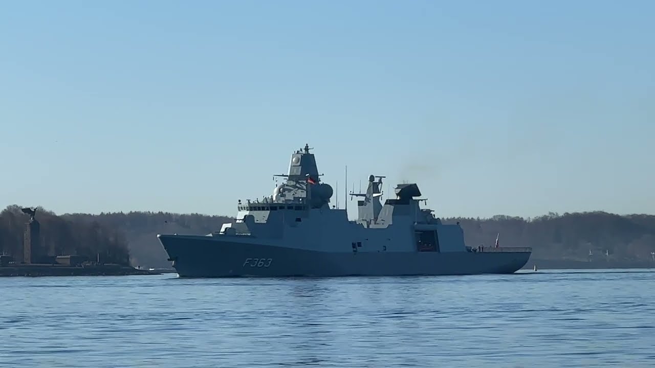HDMS NIELS JUEL F 363 Фрегат ВМС Дании