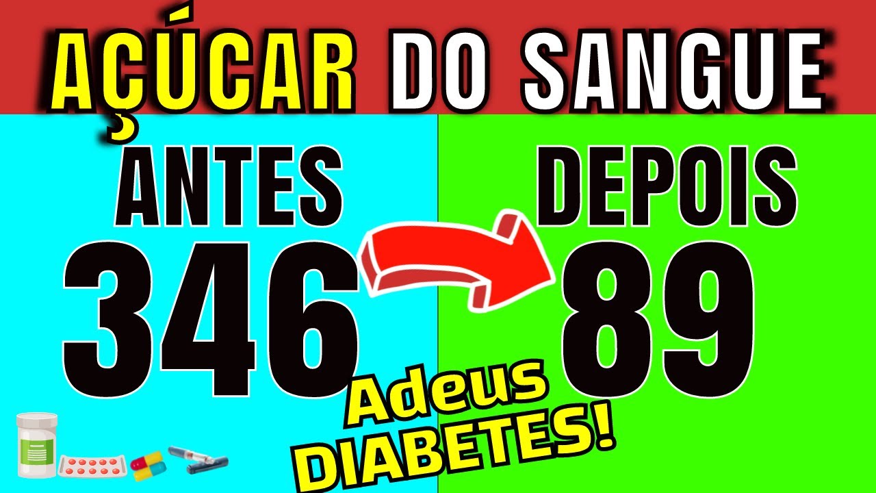 A MELHOR MANEIRA de BAIXAR o AÇÚCAR do SANGUE RÁPIDO!