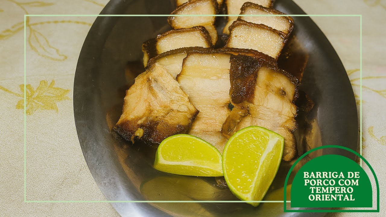 Barriga de Porco na Air Fryer 🐷 | Tempero Oriental Irresistível