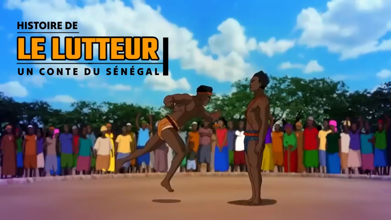Histoire de le Lutteur un Conte du Sénégal - Madamel et sa Mère - En Wolof