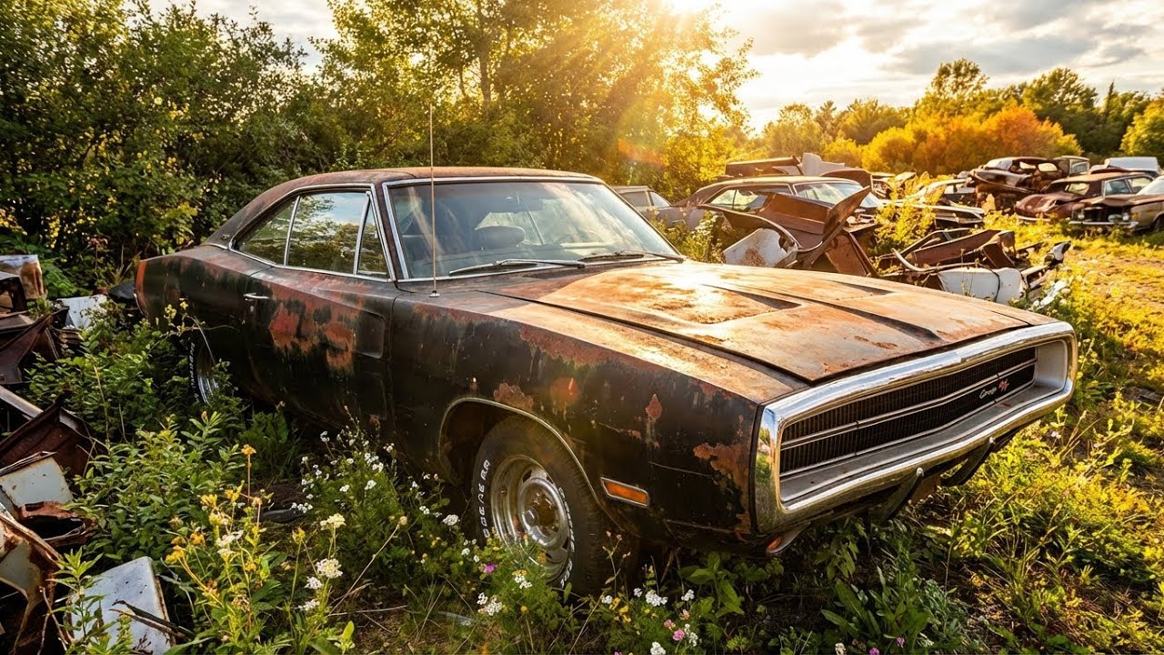 ASMR 1970 Dodge Charger R/T Restoration | Complete Rebuild from Junkyard Rust to Showroom Glory