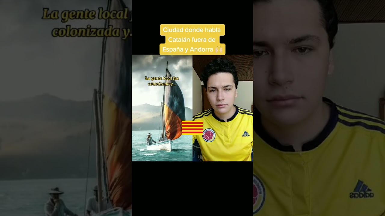 El pa&iacute;s donde se habla catal&aacute;n 🟡🔴 #shorts #idiomas #catal&agrave;