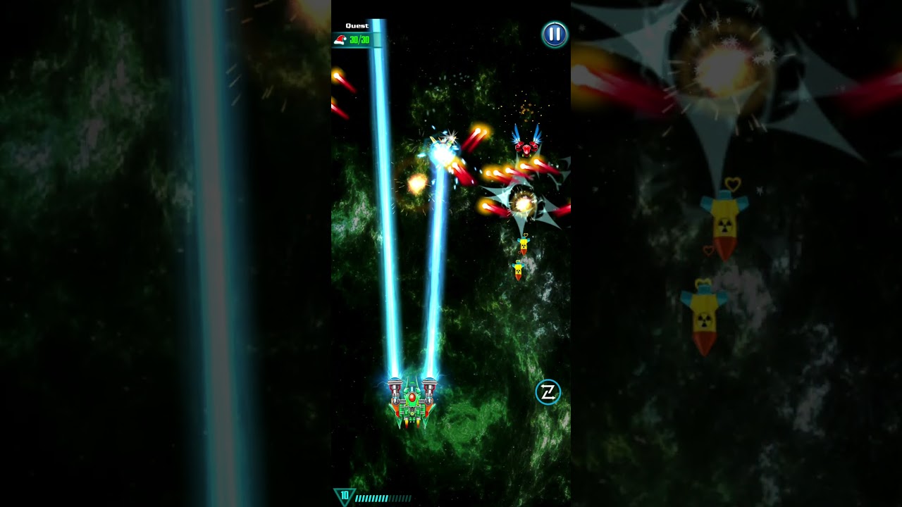 Galaxy Attack: Alien Shooter - Campaign Level 96 Medium (No Boosters)