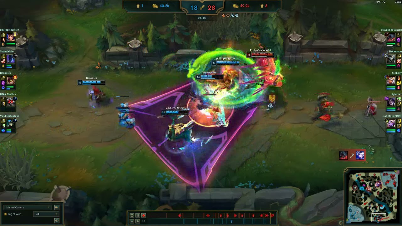 Aatrox 1v5 pentakill !