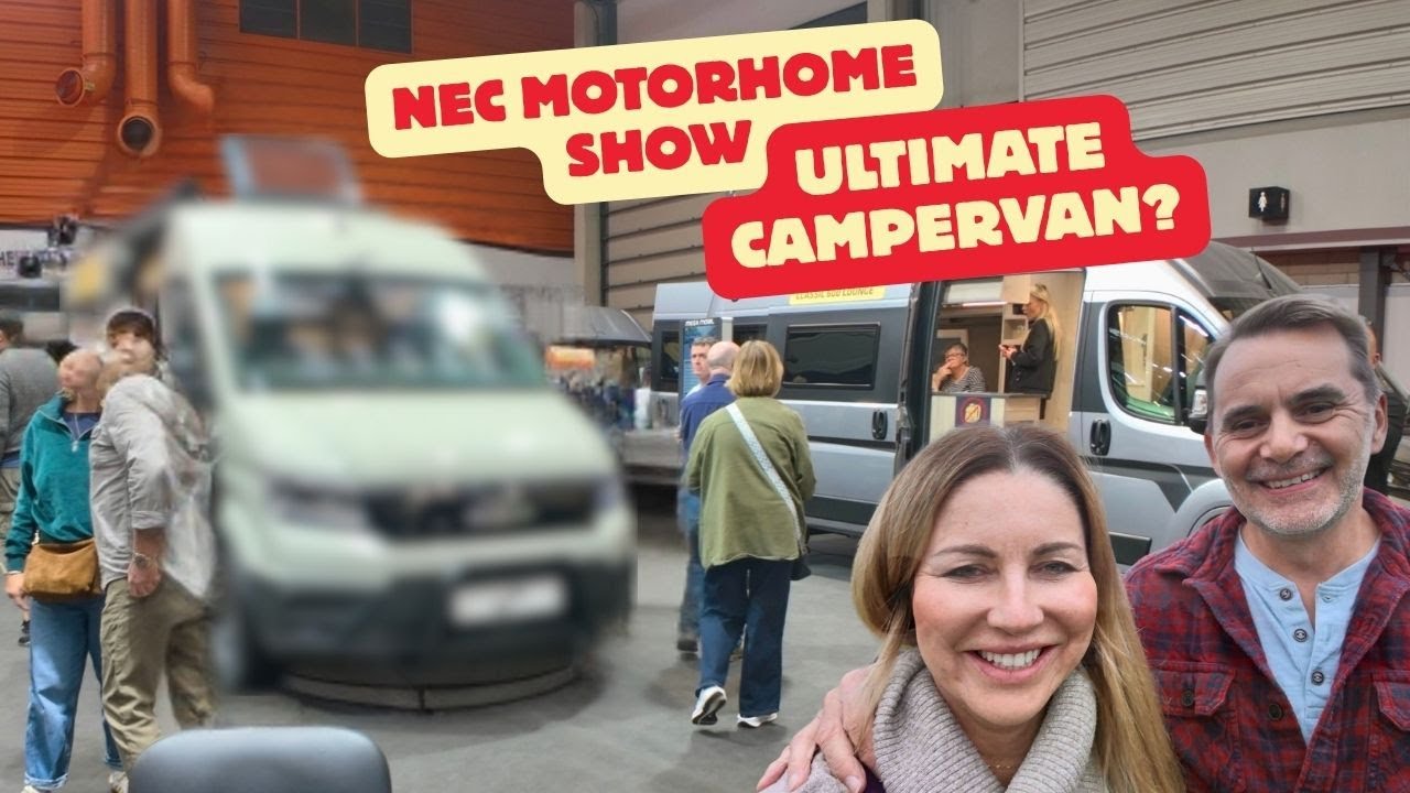 Это был ЛУЧШИЙ фургон на выставке автодомов NEC! (Плюс уютный фермерский магазин для кемпинга!)