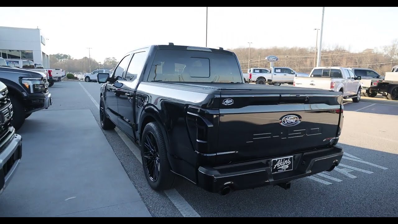 Ford F150 Akins 2024 года, заниженная версия MIDNIGHT Edition.