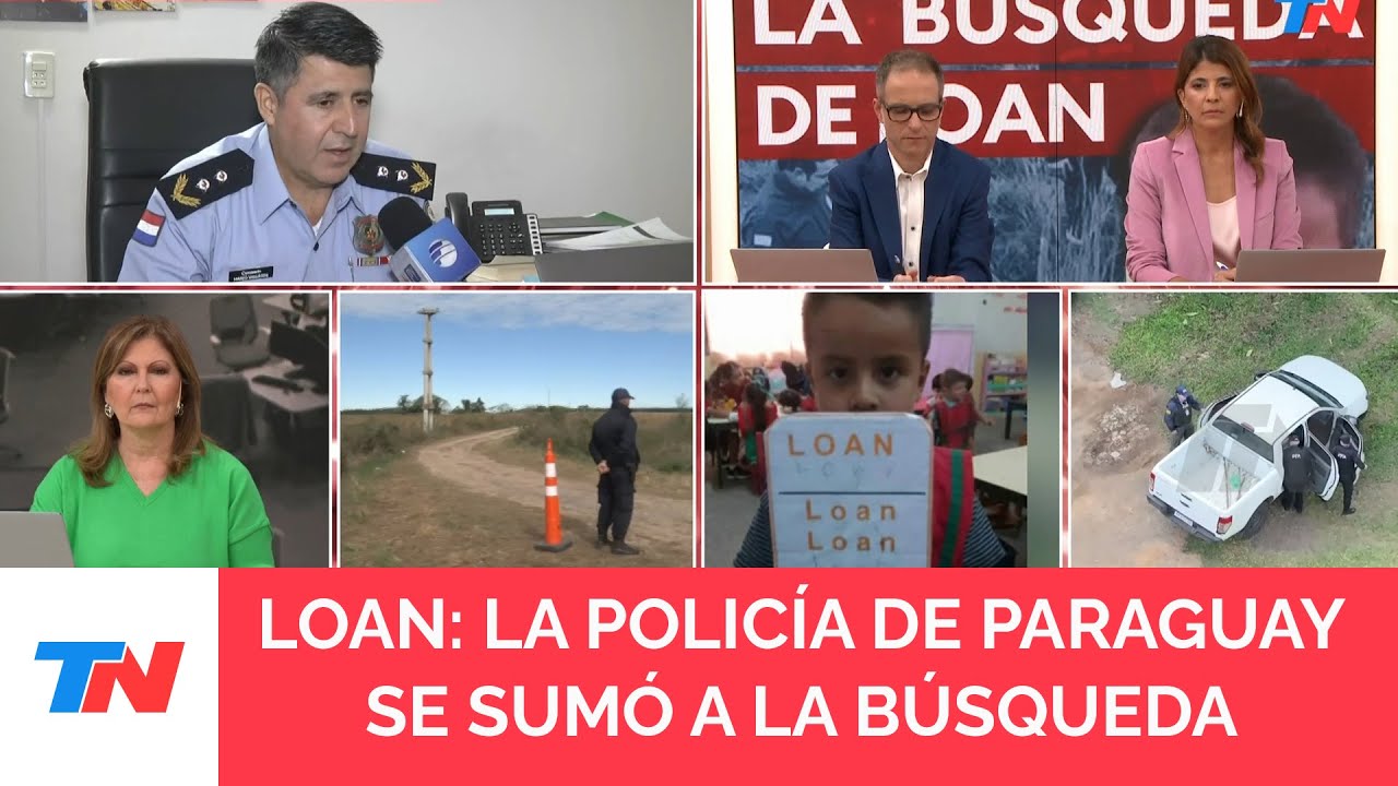 CASO LOAN: La policía de Paraguay se sumó a la búsqueda del nene desaparecido en Corrientes