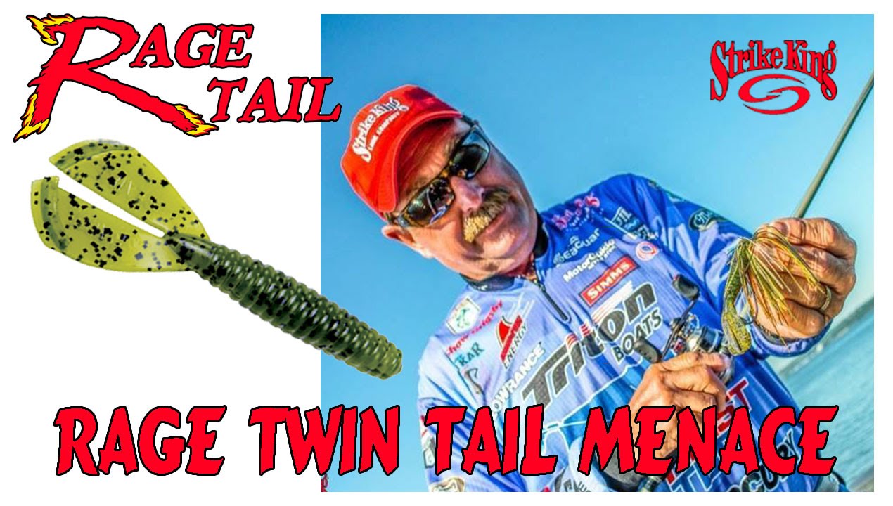 BEST Rigging Tips for the Rage Tail Twin Tail Menace - Bass fishing