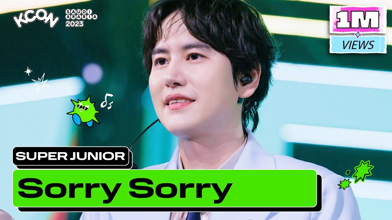 SUPER JUNIOR (슈퍼주니어) - Sorry Sorry | KCON SAUDI ARABIA 2023