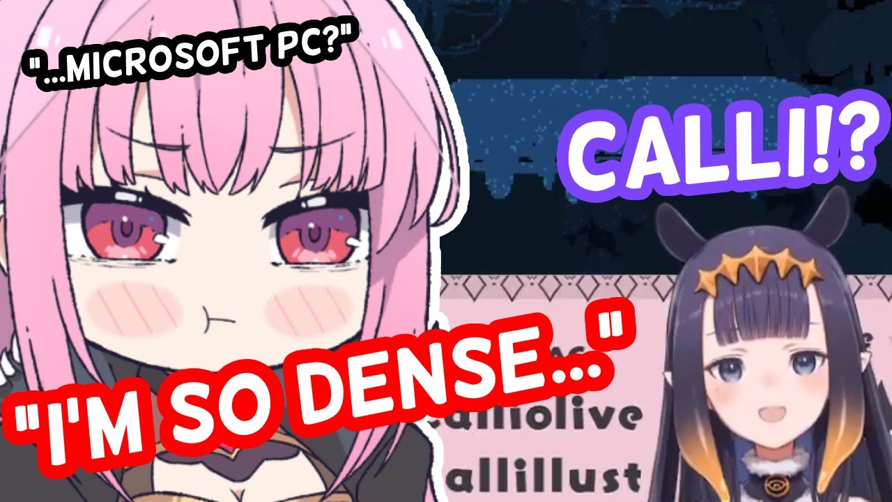 Ina Tells A Joke That Everyone Understands... Except For Calli | HololiveEN Clips