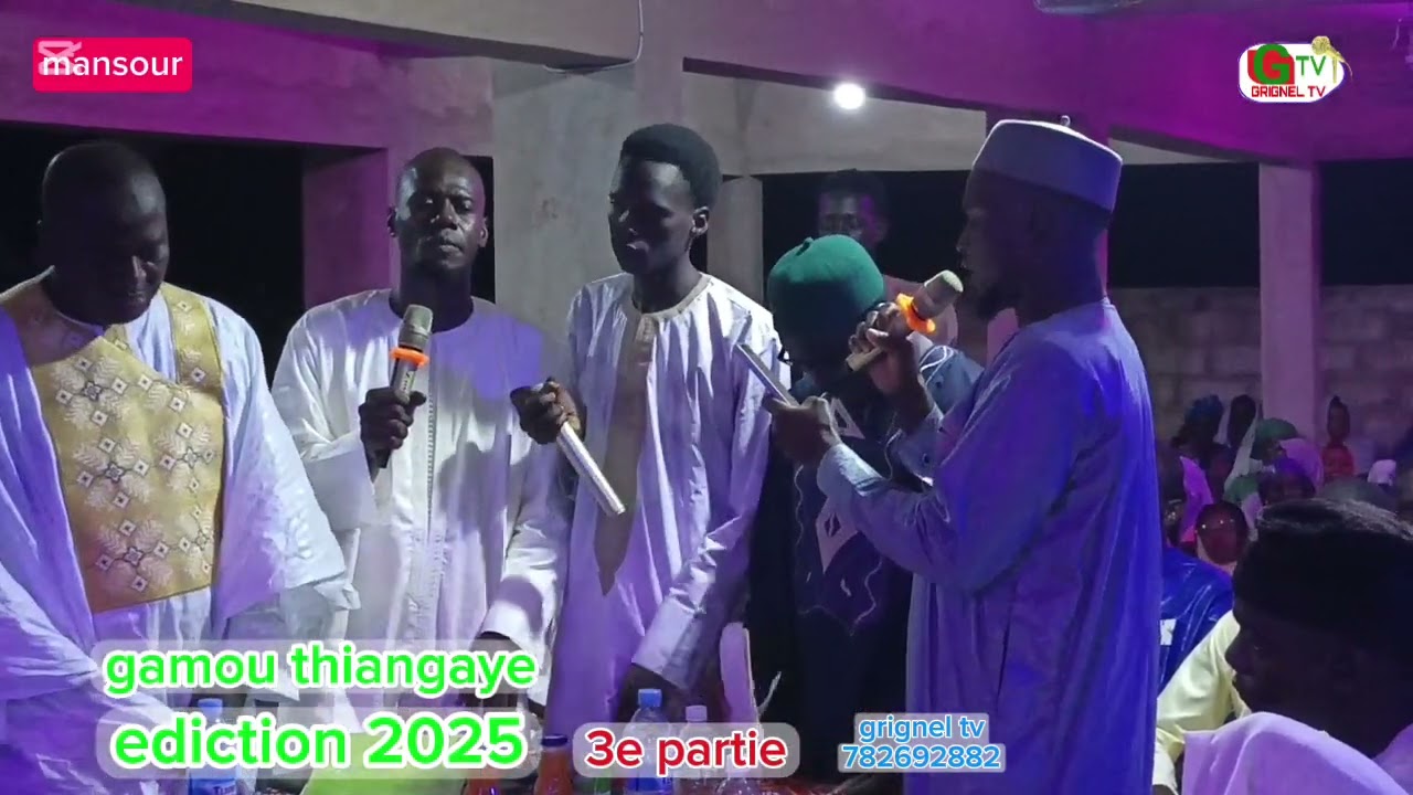 Gamou thiangaye ediction 2025 grignel tv #fouta #podor 