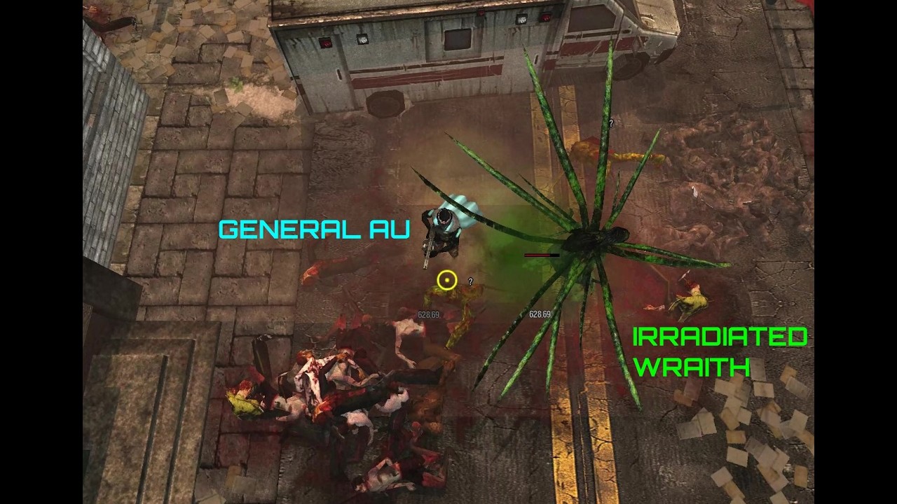 General AU Vs. Irradiated Wraith + Horde Size 100% | Dead Frontier Game 2026 | SEZ