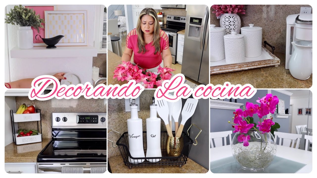 5 LINDAS IDEAS PARA DECORAR TU COCINA / DIY FACIL Y SIMPLE PRIMAVERA 2022