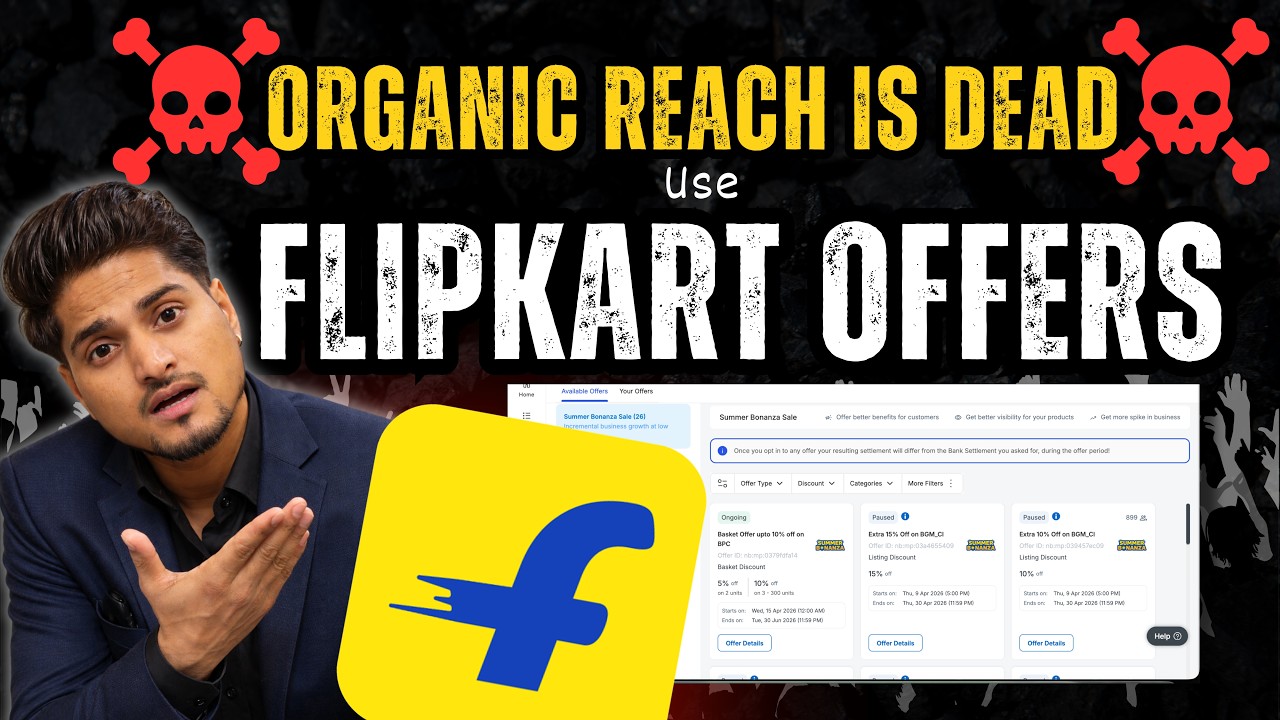 Fast Growth‼️Best way to Use Flipkart OFFERS/PROMOTIONS || How to increase sales on Flipkart 2026