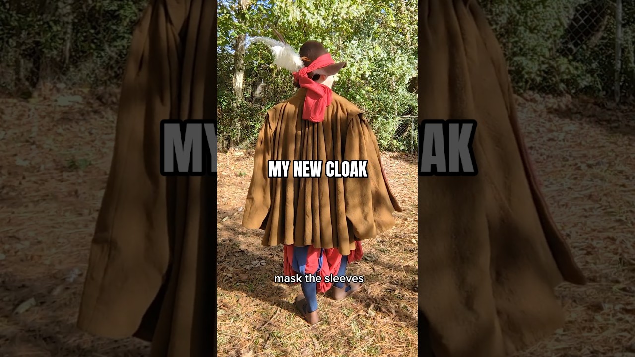 New 16th C. Cloak