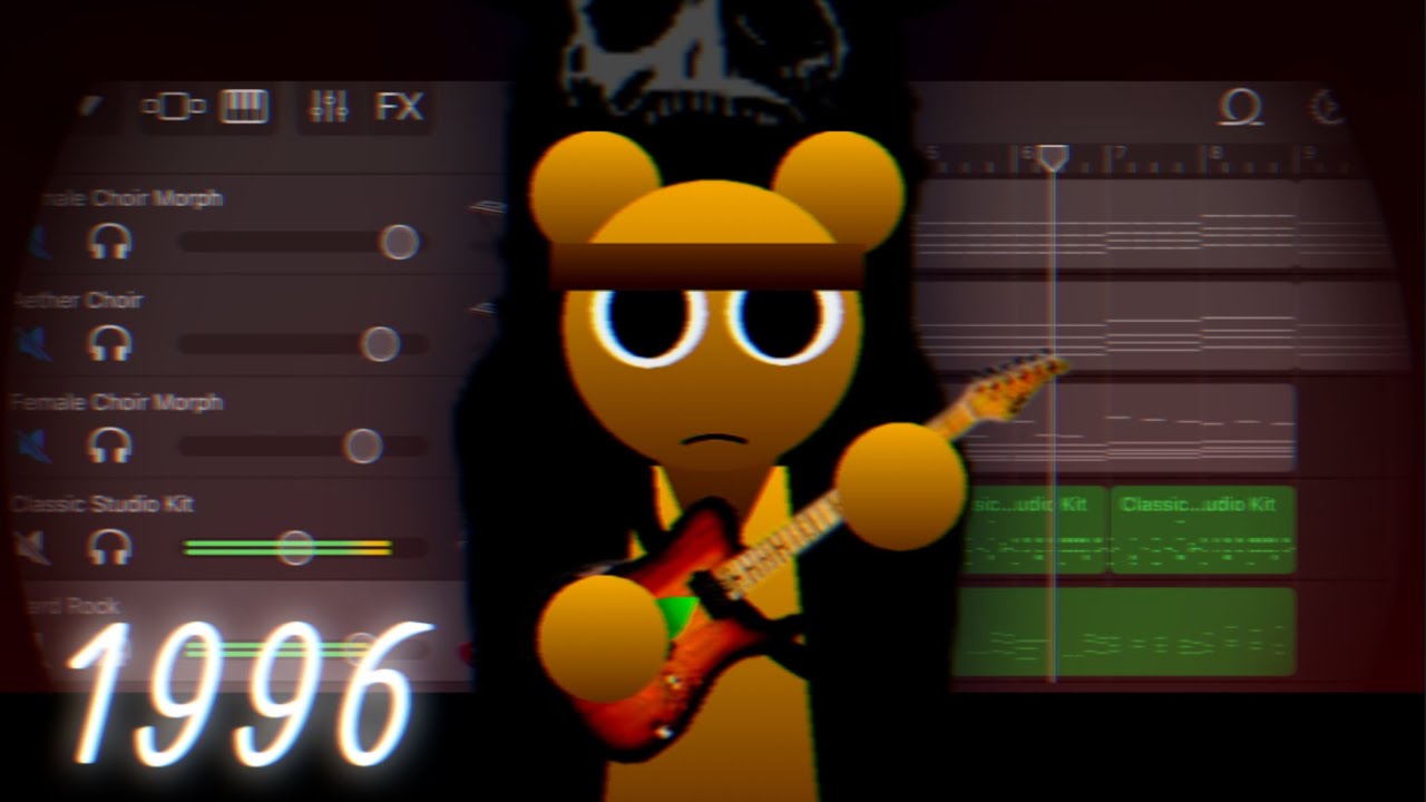 Sprunki 1996 phase 2 in GarageBand 🎸