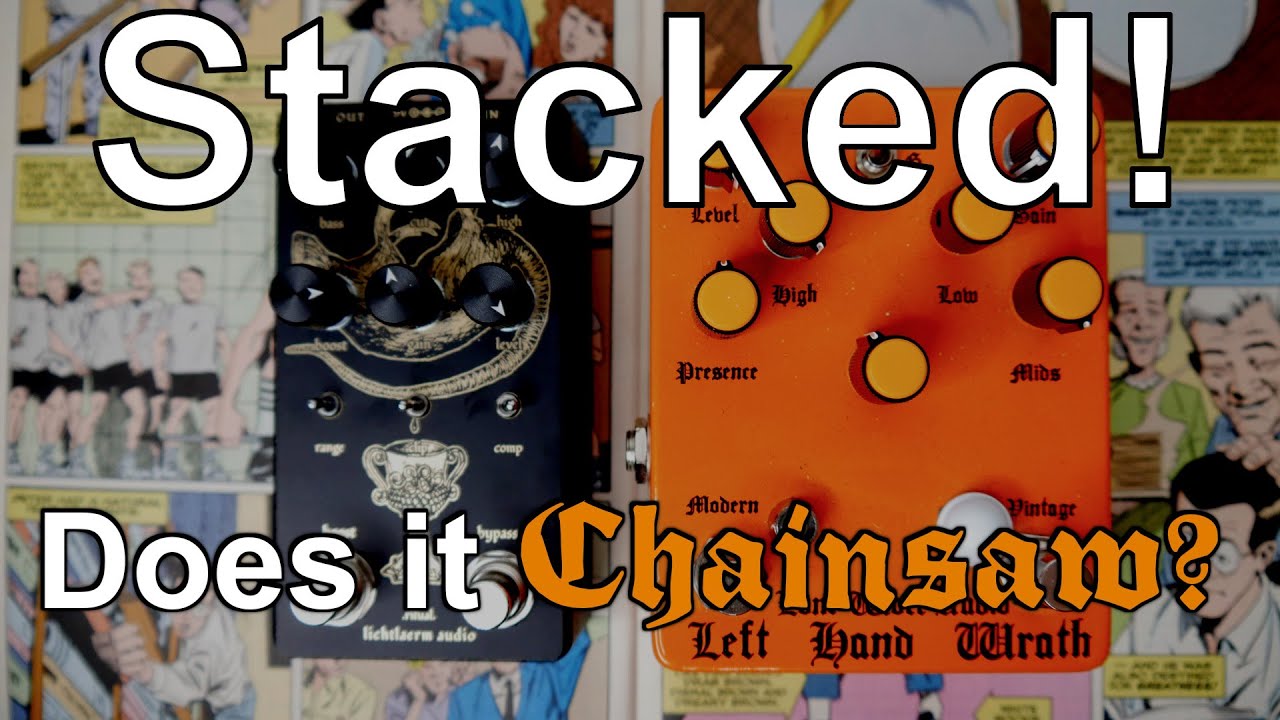Another Perfect Chainsaw Combo! Lichtlaerm Audio Ritual & Lone Wolf Audio Left Hand Wrath (Stacked)