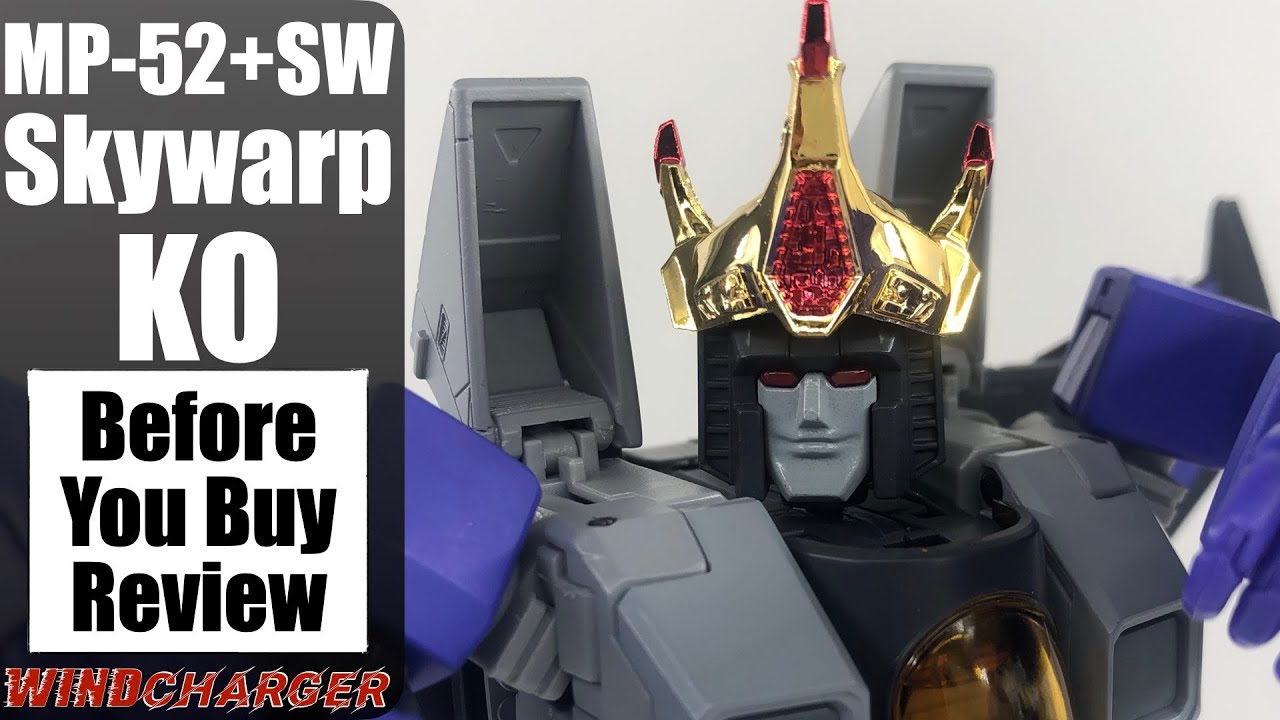 Transformers Masterpiece Review: MP-52+SW KO (Skywarp)