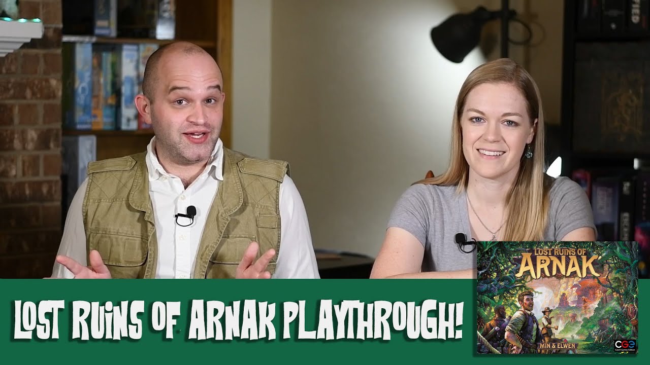 Lost Ruins of Arnak Playthrough with Spencer and Lara