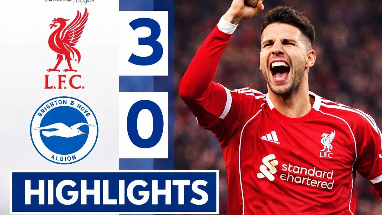 Liverpool 3-0 Brighton &ndash; Salah & Szoboszlai Shine! 🔥 | FA Cup Highlights