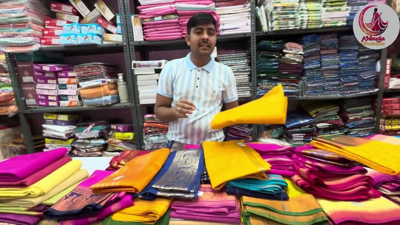 Full video 📷  new collection 💃 silk sarees 👆 rate only for 690 #newcollection #onlineshopping