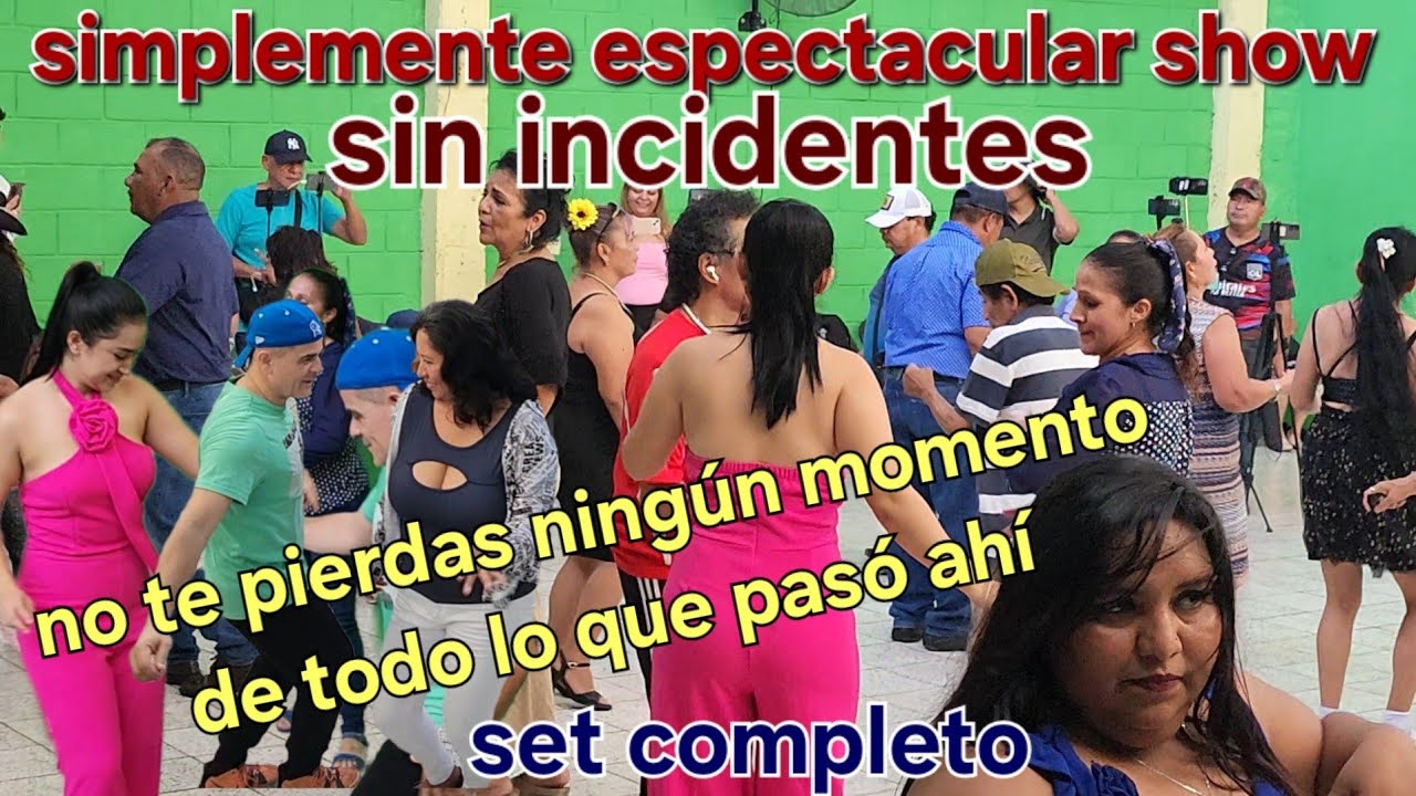 🛑 Con casa llena y todos los bailarines se creía en momentos tensos pero nada de eso 😱