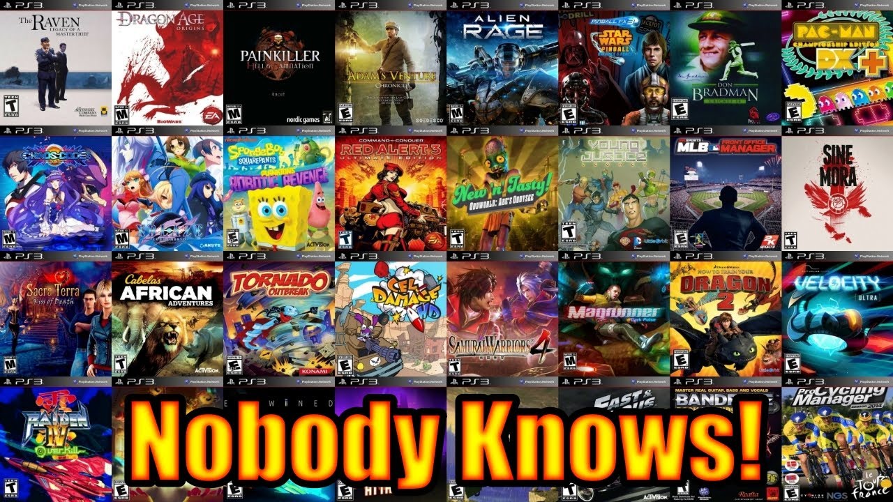 35 лучших игр для PS3, о которых никто не знает!