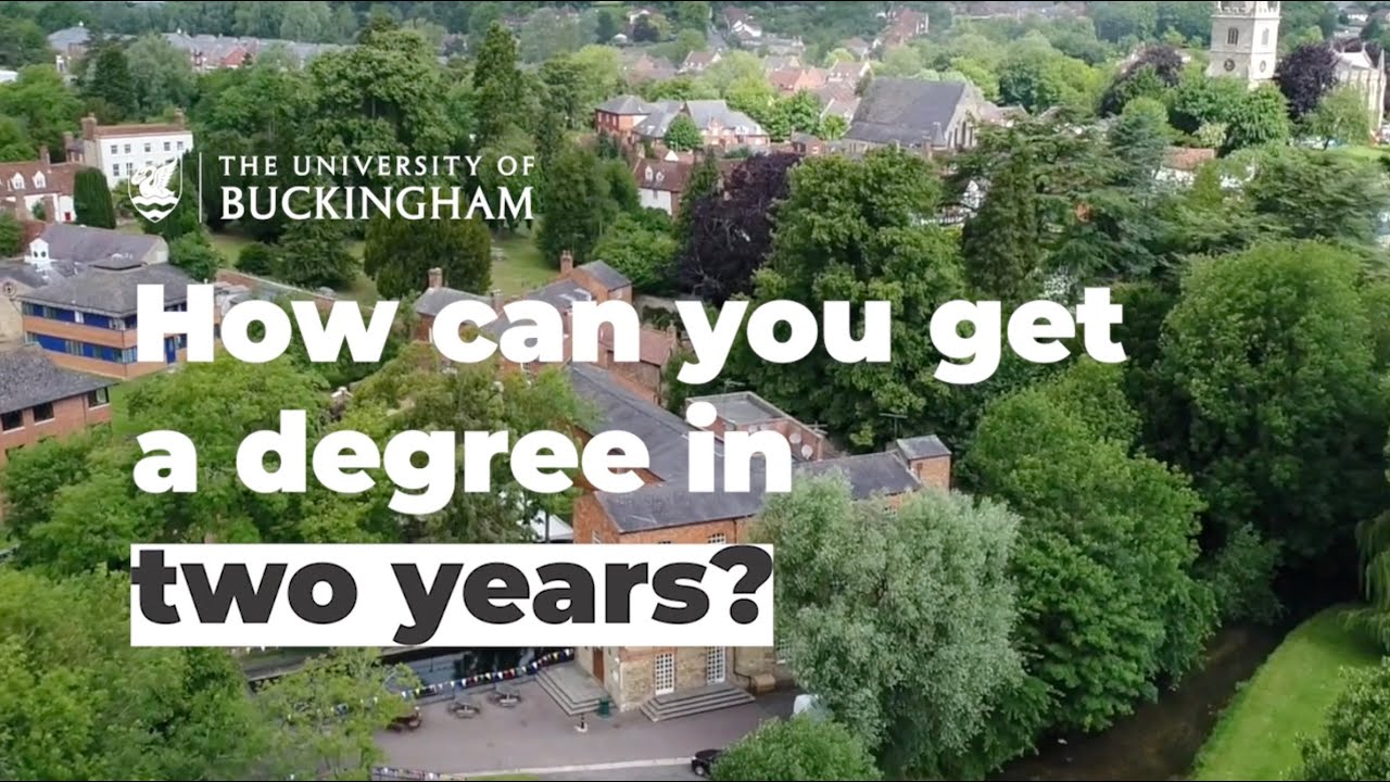 How can you get a degree in two years?