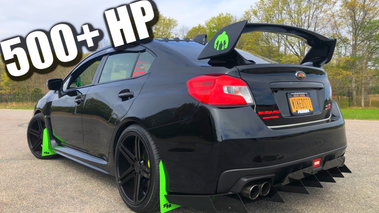 2018 WRX STI WITH 20K In MODS & OVER 500 Crank HP | Subaru Owner Reacts To Hellcat Pull