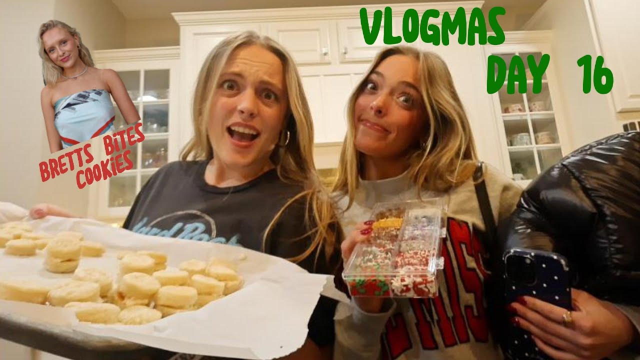 Trying to make Bretts Bites cookies🍪👩‍🍳 || Vlogmas Day 16🎄
