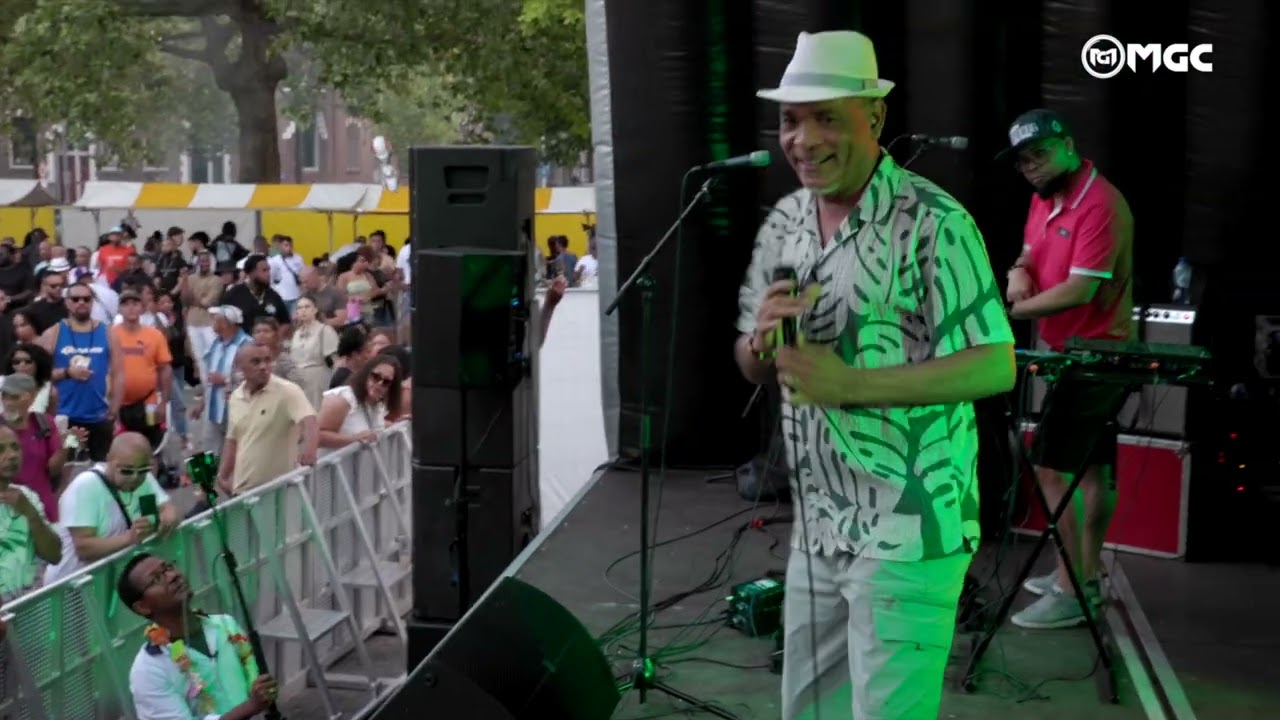 Nando da Cruz , Ribeira Paul, Pracinha d'quebrod 2023. Festa Sao João Rotterdam