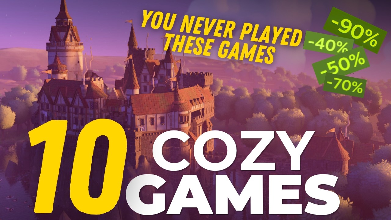 10 уютных игр, в которые вы еще не играли (Летняя распродажа Steam 2026) 🌸