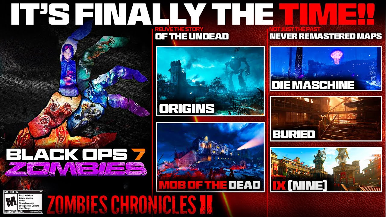 Zombies Chronicles 2 can FINALLY Happen! All the evidence is HERE! Black Ops 7 Zombies Chronicles 2