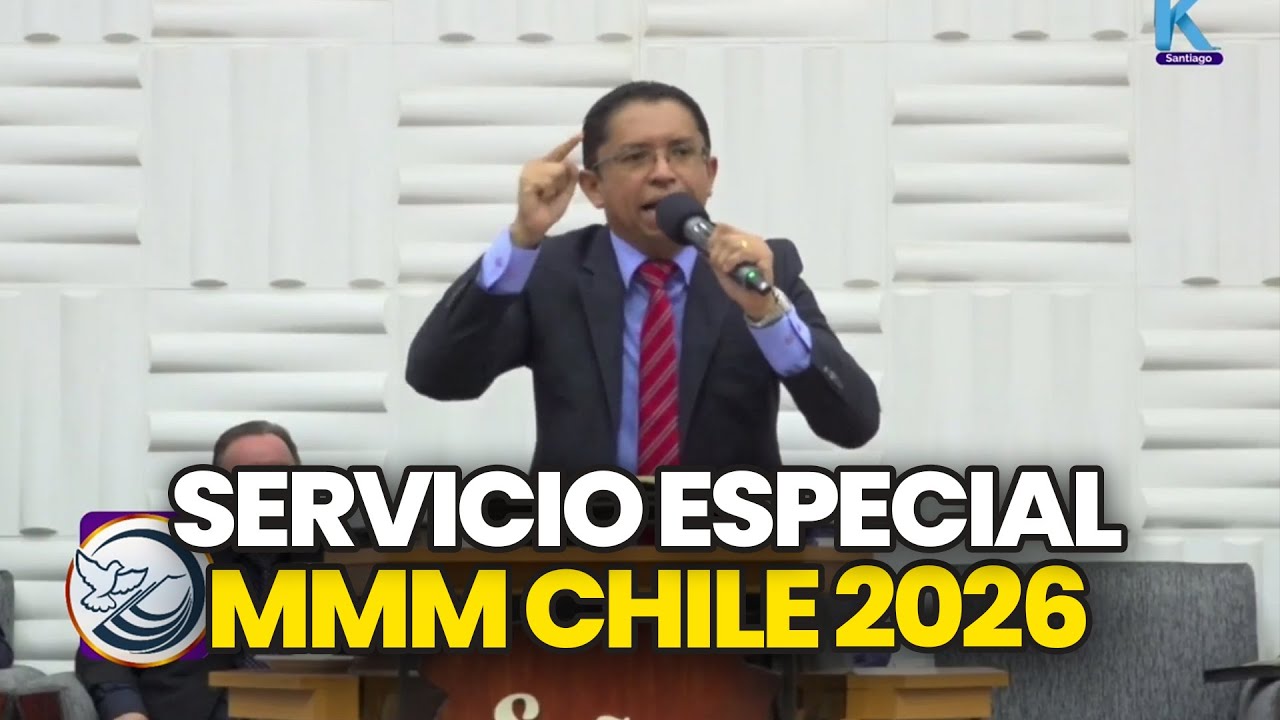 🔥PREDICACIÓN IMPACTANTE | REV CARLOS RODELO | SERVICIO ESPECIAL MMM CHILE 2026